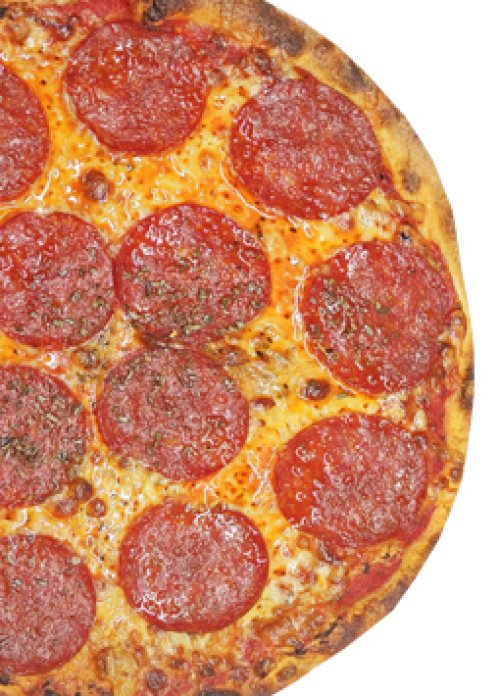 Szalámis pizza 30cm